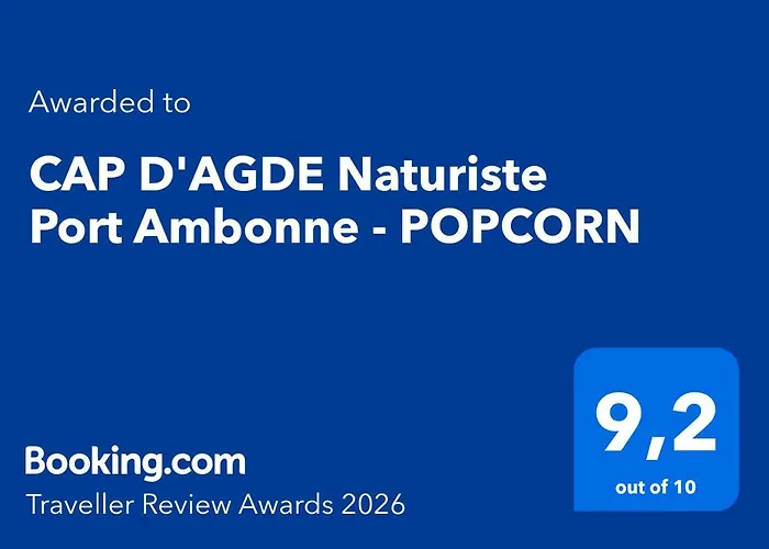 Cap D'agde Naturiste Port Ambonne - Popcorn Apartament